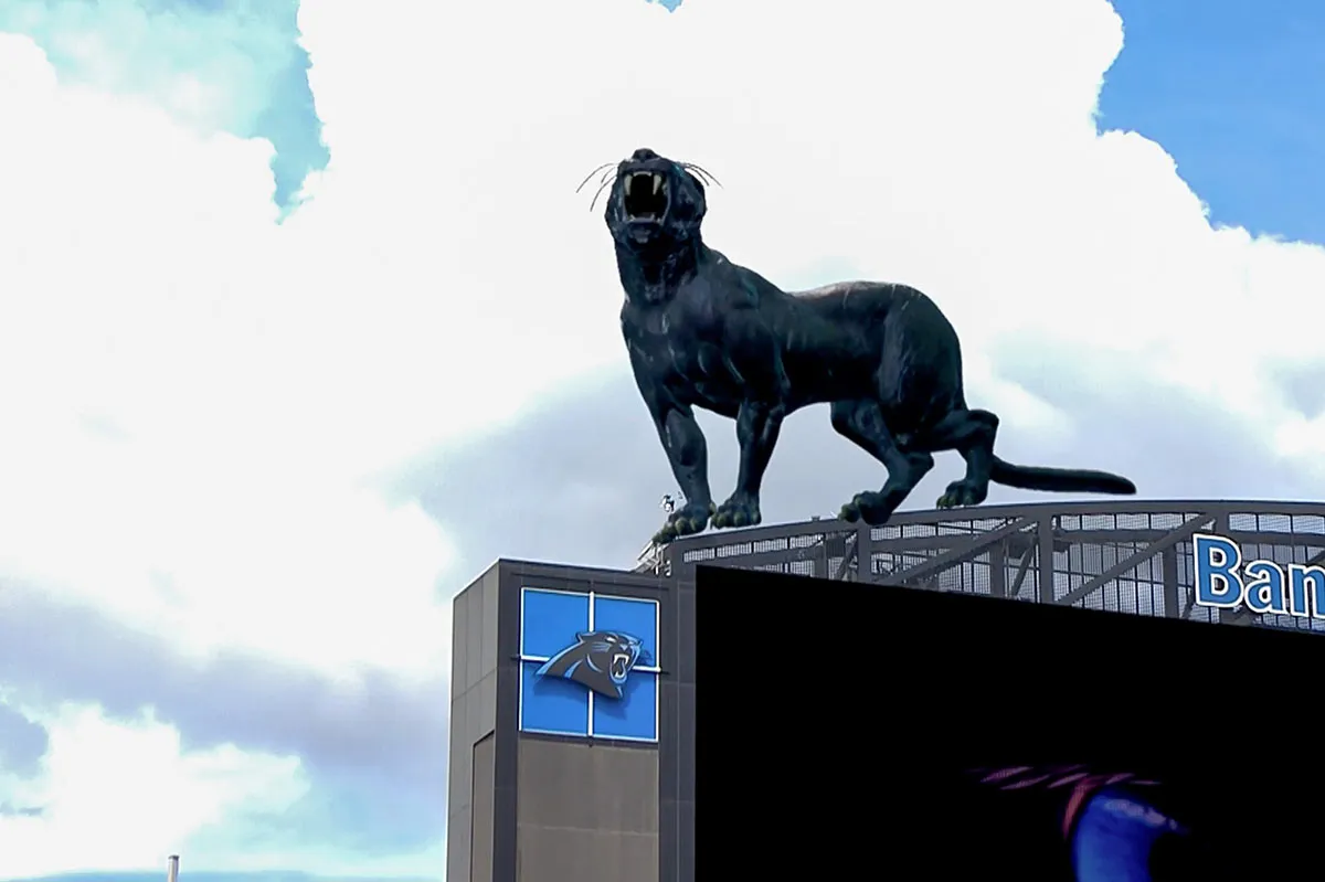 Carolina Panthers - NFL, Live Broadcast Mixed Reality, footage